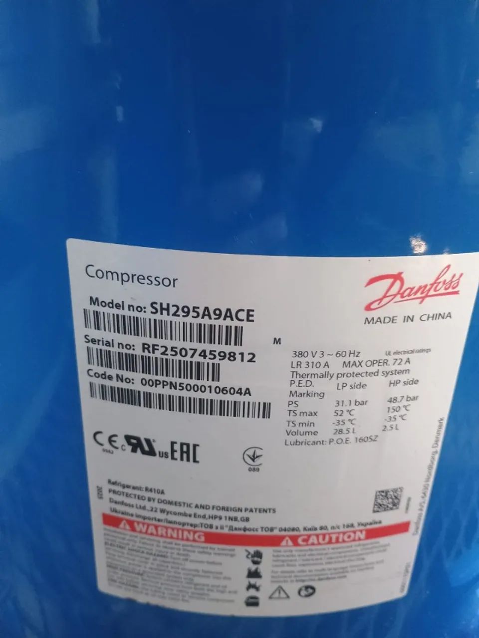 Compressor de 25 TR