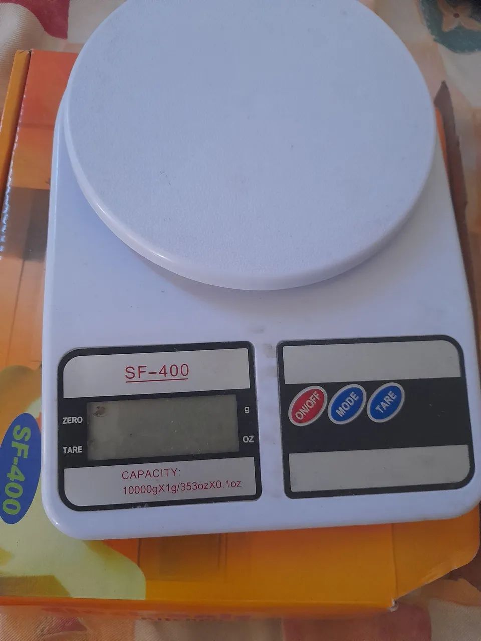 Balança de alimentos