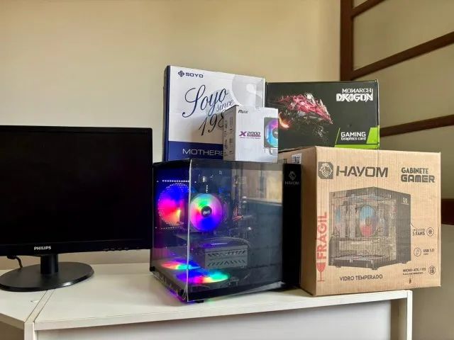 ? SETUP GAMER COMPLETO - MONITOR 24" FULL HD + PC RGB (SÓ LIGAR E JOGAR!) - Foto 2