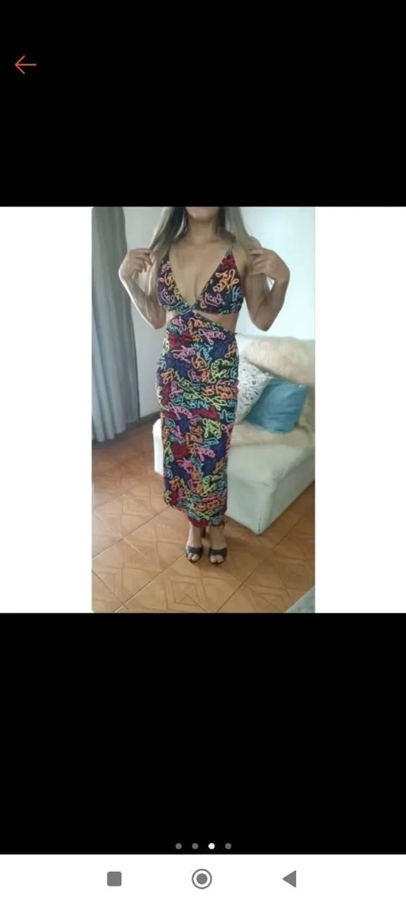 Vestido calvin klein midi - Foto 2