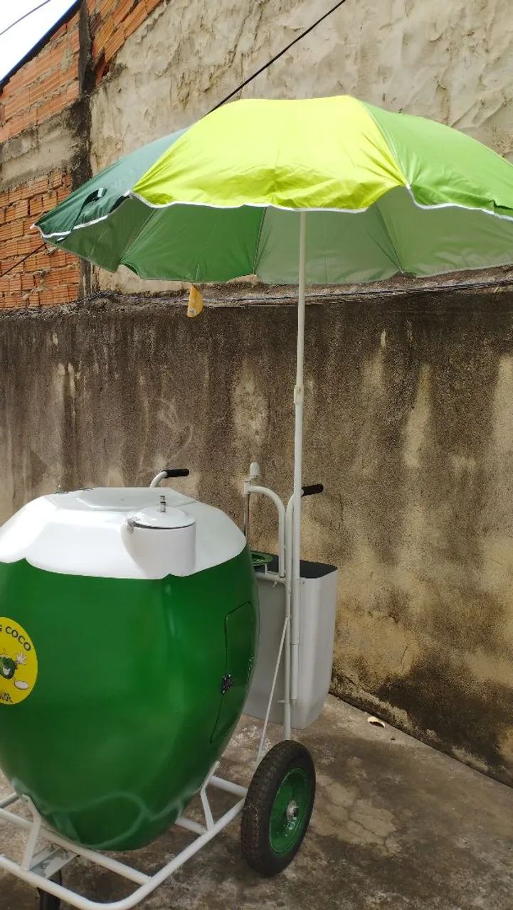 Carrinho de côco 