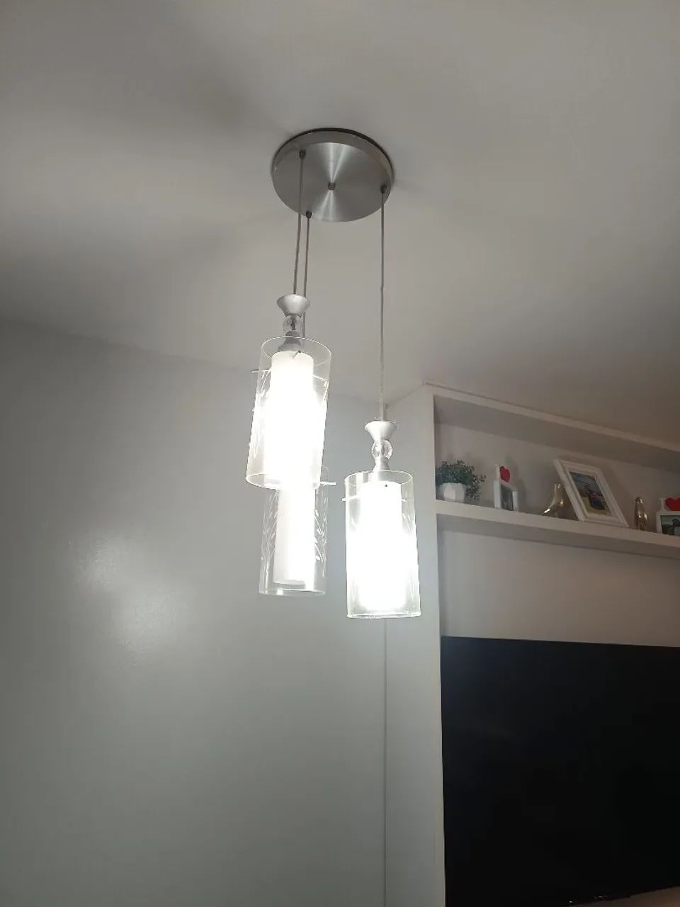 Luminária 3 luzes  - Foto 2