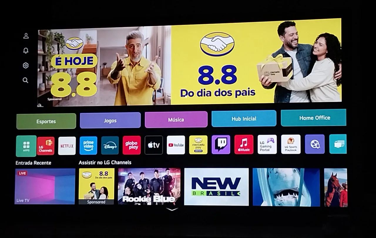 Smartv LG 50' led - Foto 2
