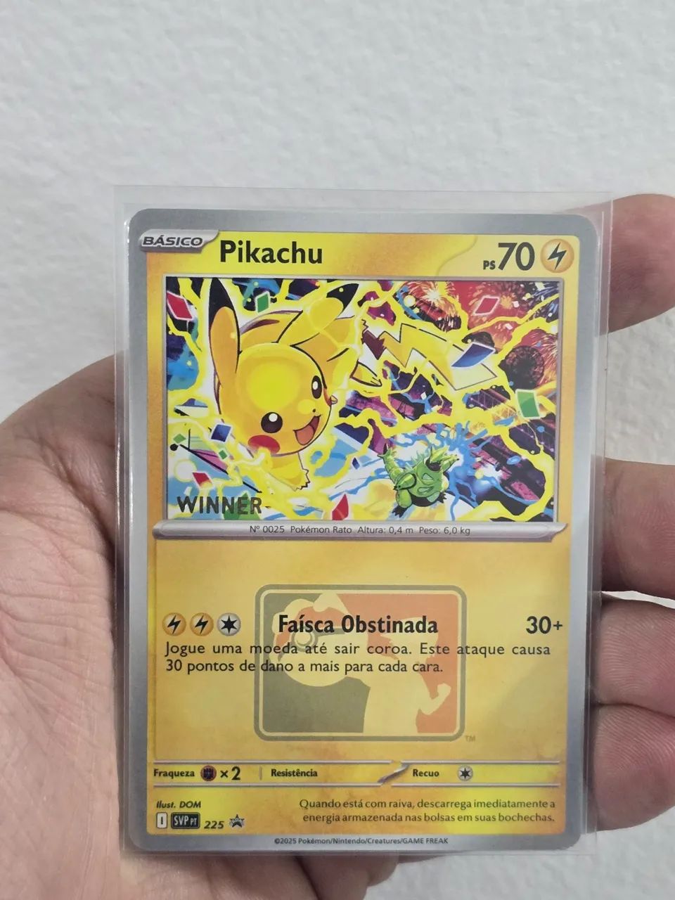 Pikachu Winner - World Championships 2025 - NM