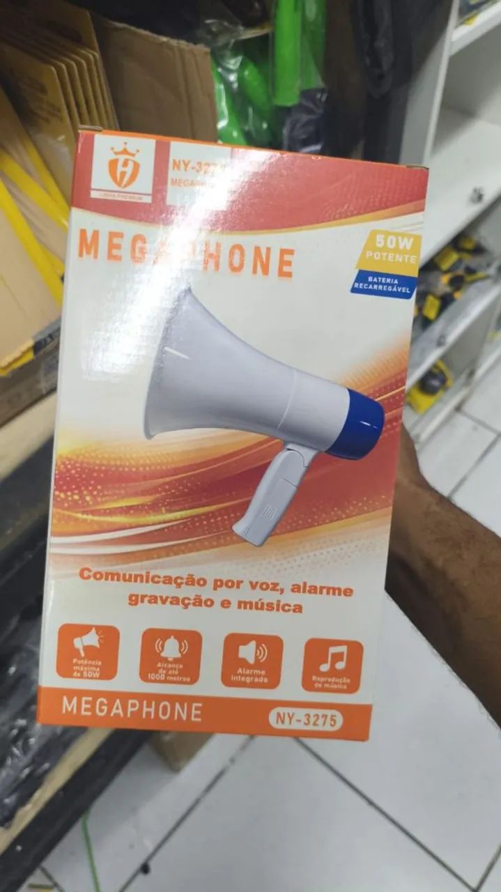 Megafone recarregável  - Foto 4