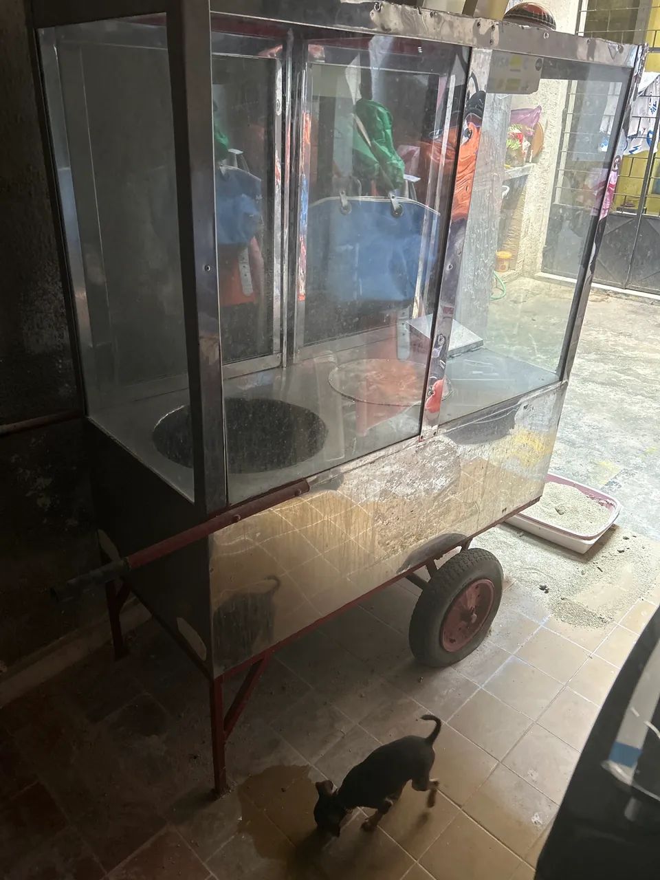 Carinho de comida 