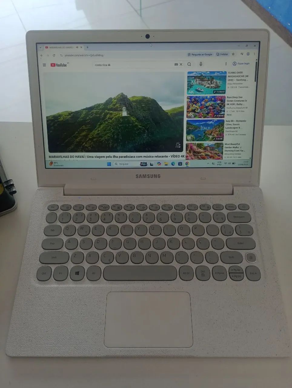 Notebook Samsung F30 - Branco 