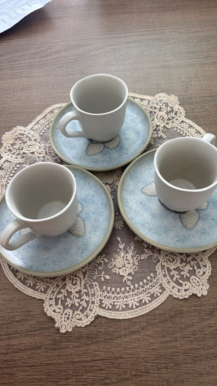 Conjunto de 6 xícaras 