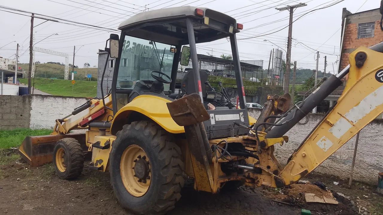 Retroescavadeira b90b 2013 - Foto 2