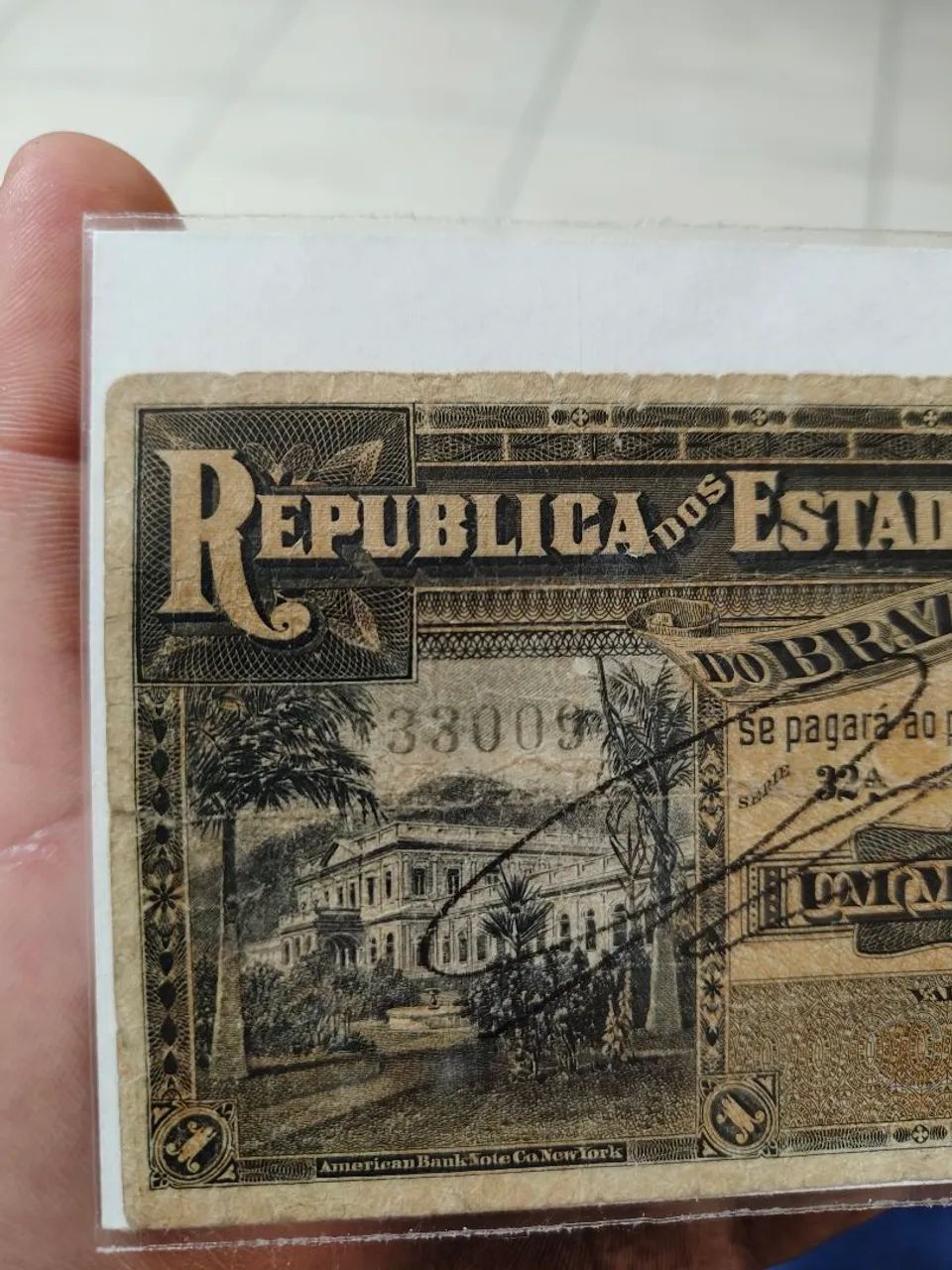 Cédula um mil reis  - Foto 4