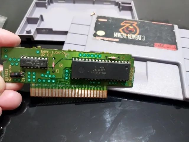 Mortal kombat 3 Play tronic SNES original - Jogos de Vídeo Game
