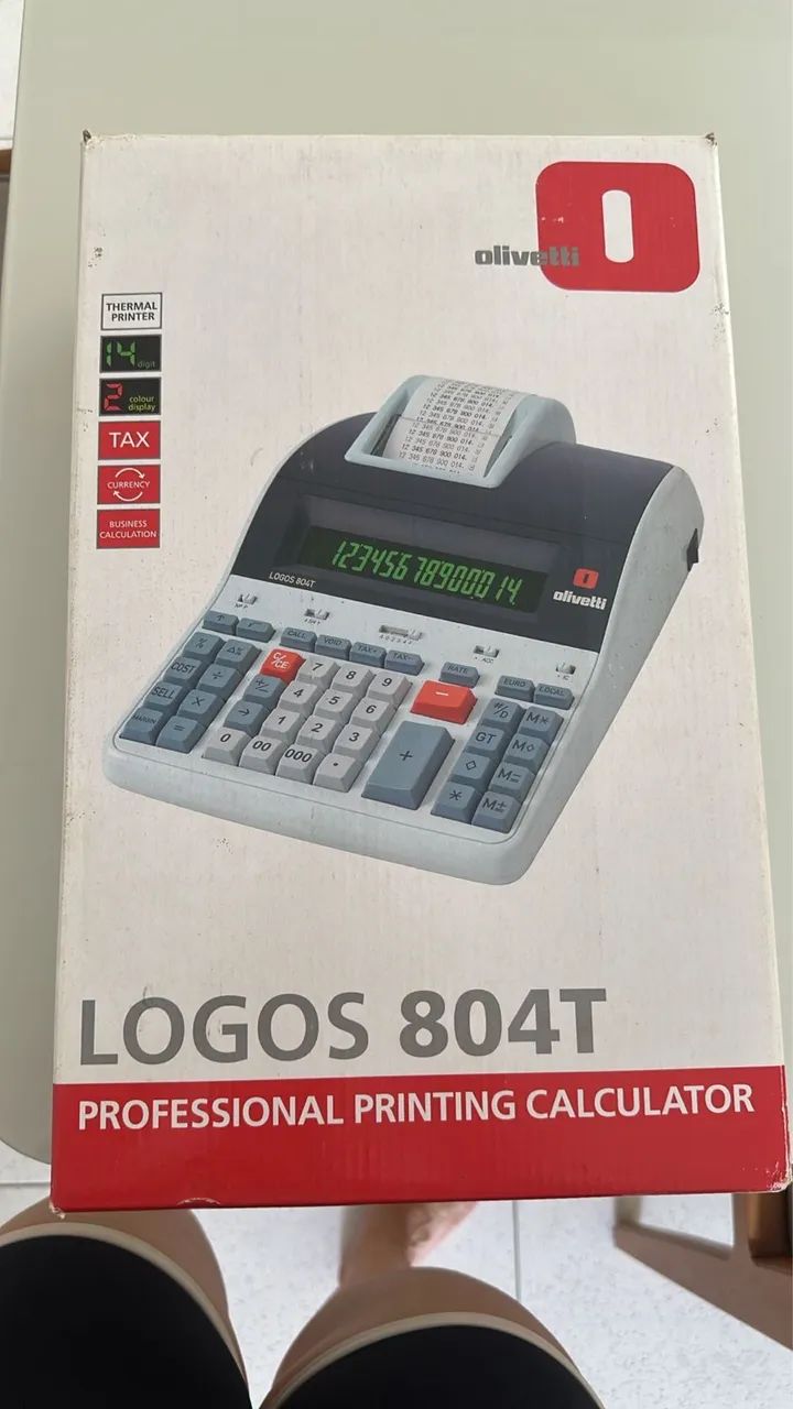 Calculadora com impressora olivetti - Foto 2