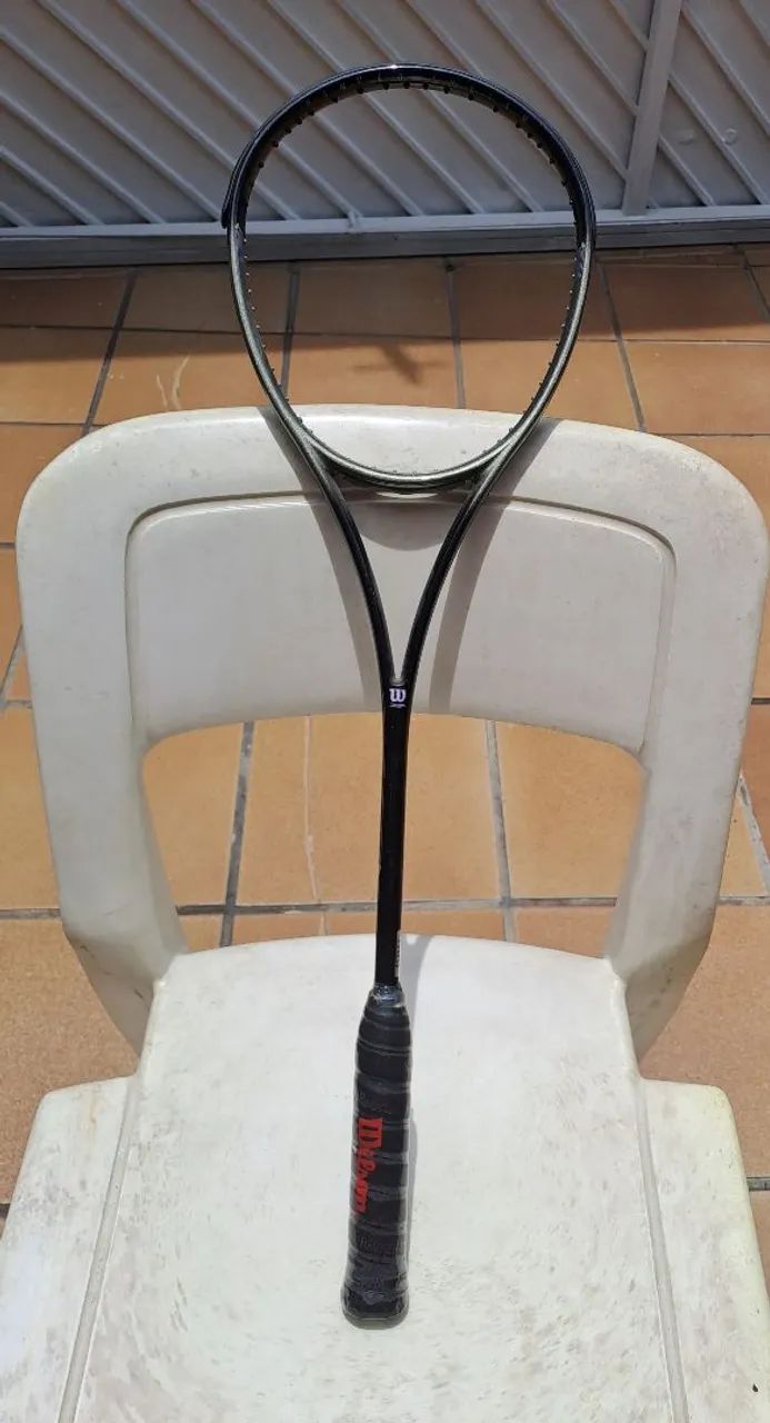Raquete de squash Wilson Hammersystem vintage/nova