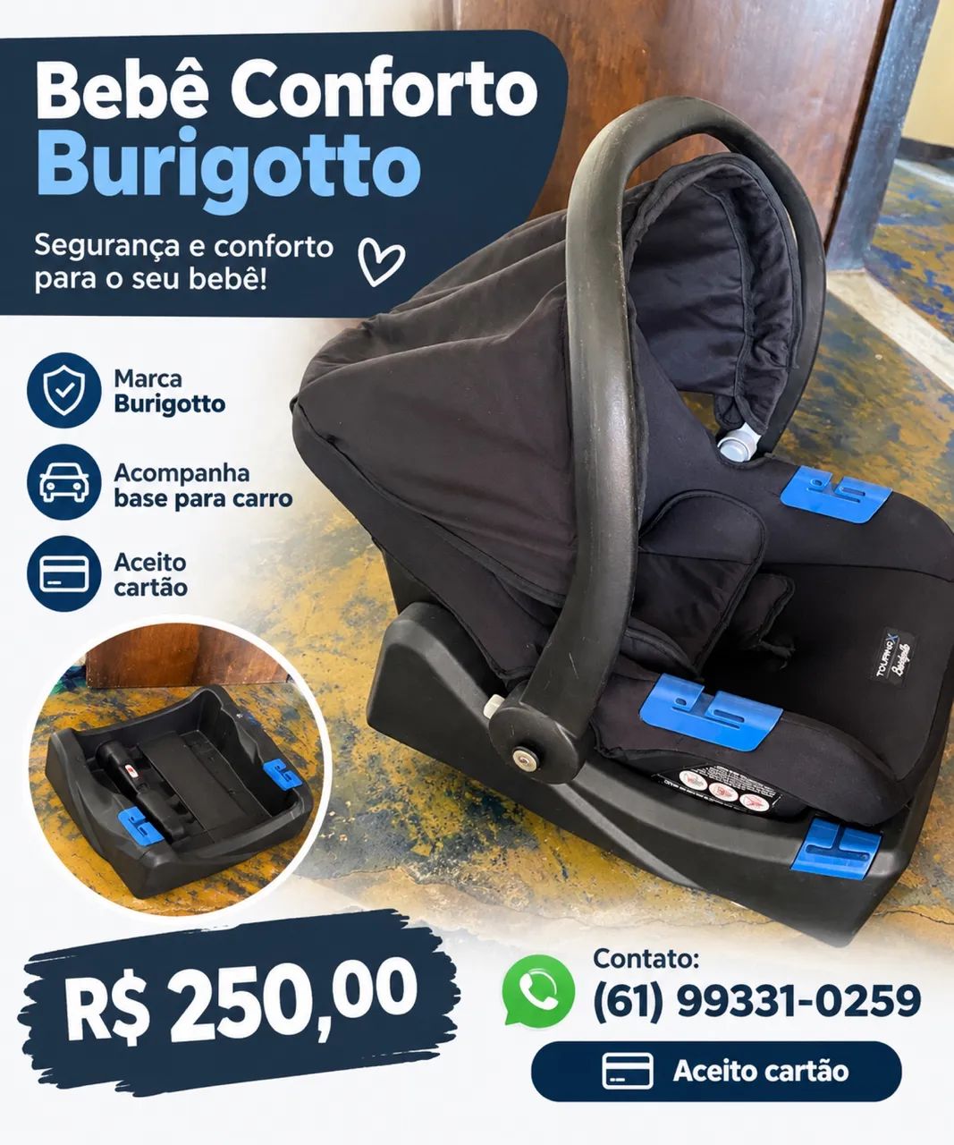 Bebê conforto  - Foto 2