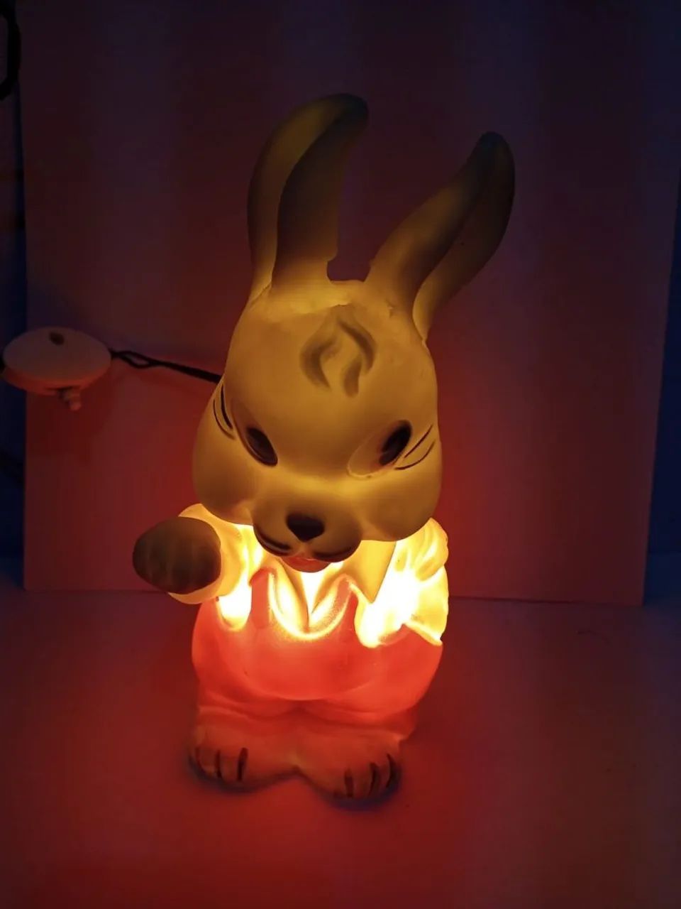 Boneco Coelho abajur da walma  - Foto 2
