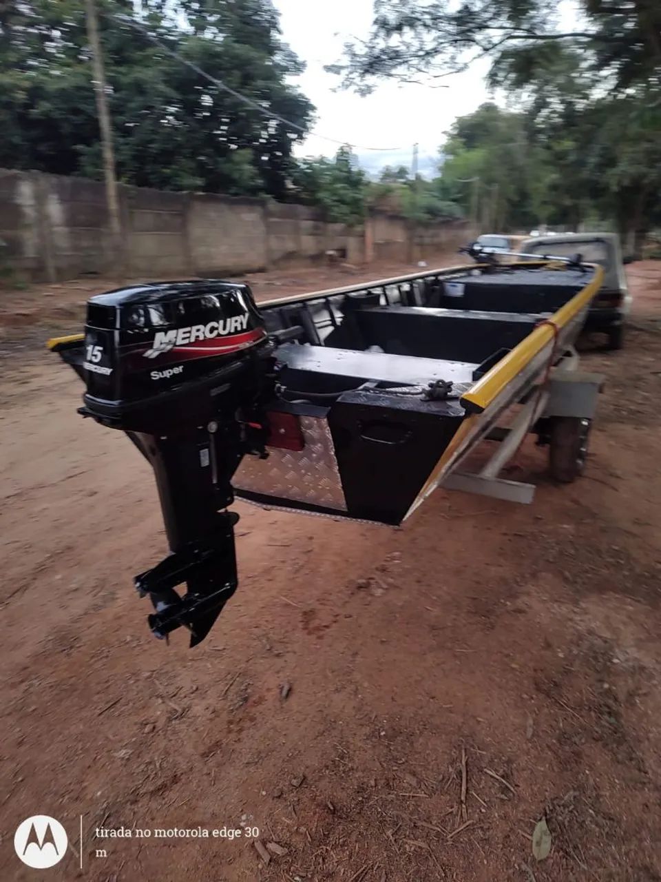 Motor de popa Mercury 15hp SUPER - Foto 6