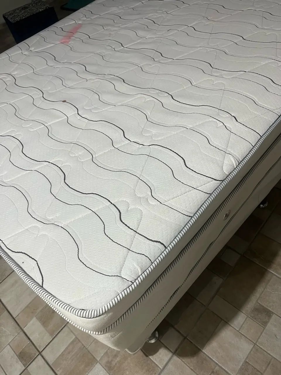 Cama Box Queen Ortobom Freedom - Colchão + Base - Foto 3