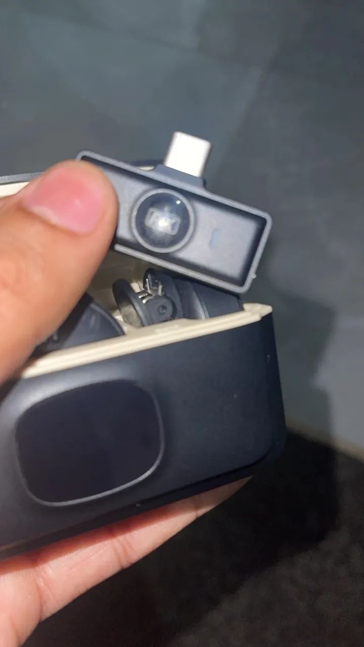 Microfone de lapela (Tipo C) - Foto 2