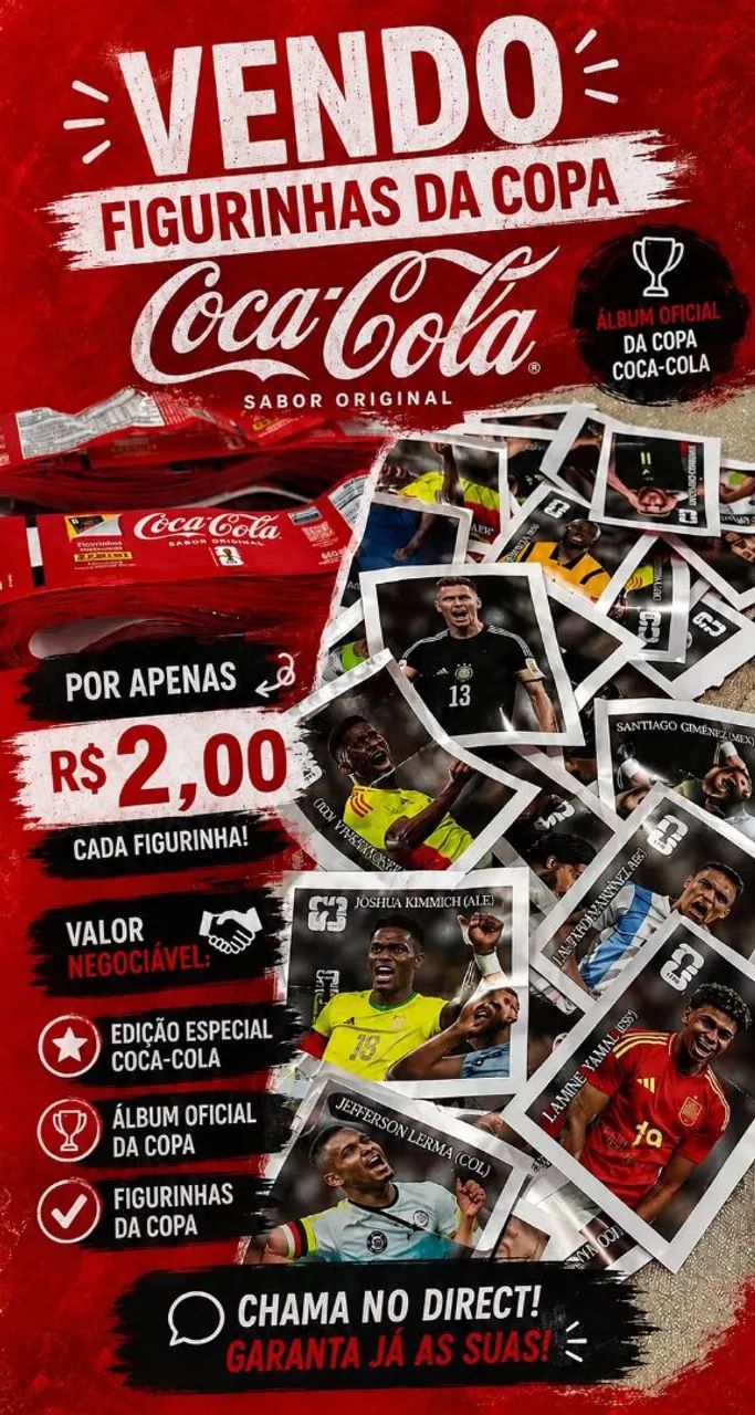 Figurinha da Coca 