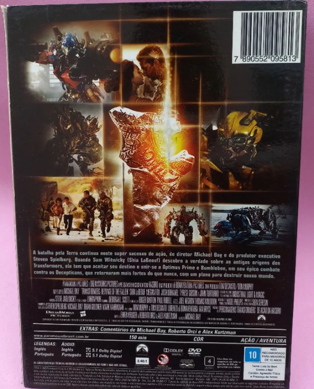 Dvd - Transformers 2 - A Vingança Dos Derrotados - USADO - Foto 5