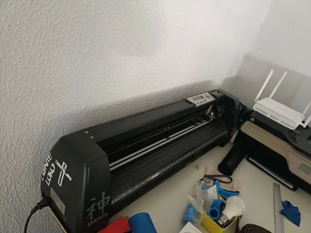 PLOTTER DE RECORTE MUITO NOVA E REVISADA - Foto 2