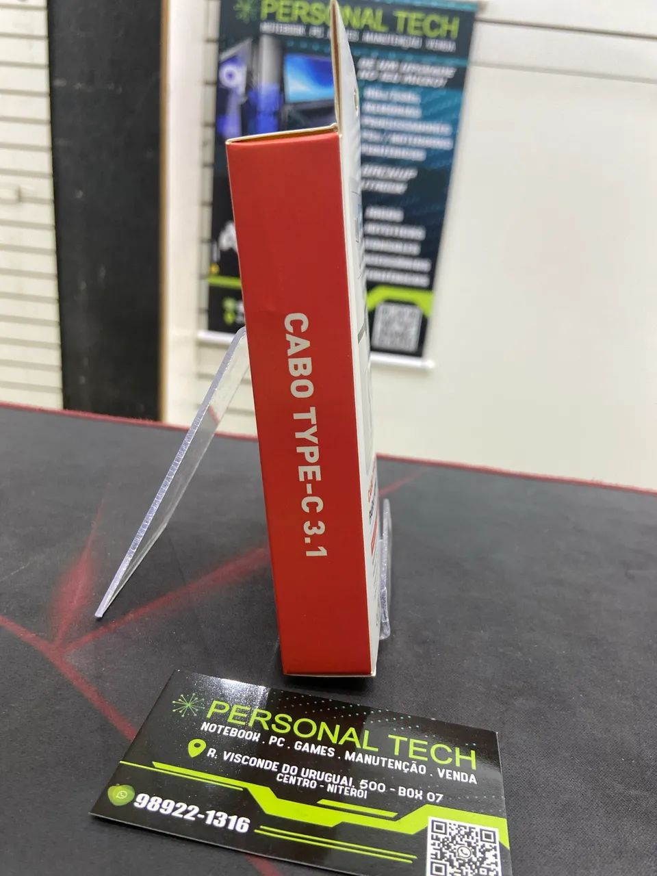 Cabo Tipo C para HDMI de 1.8 metros, qualidade 4K  - Foto 4