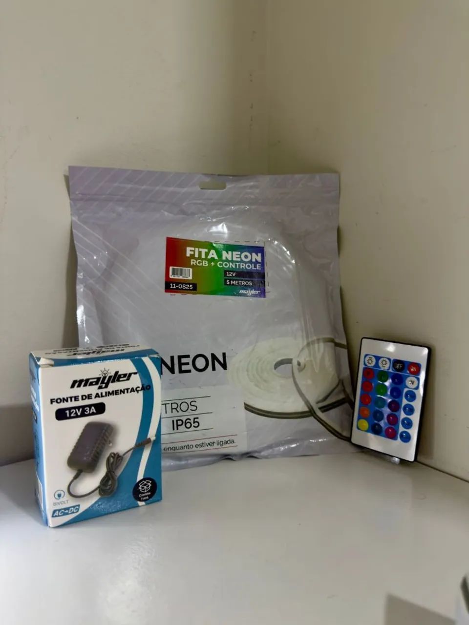 Fita Neon RGB 5 metros  - Foto 3