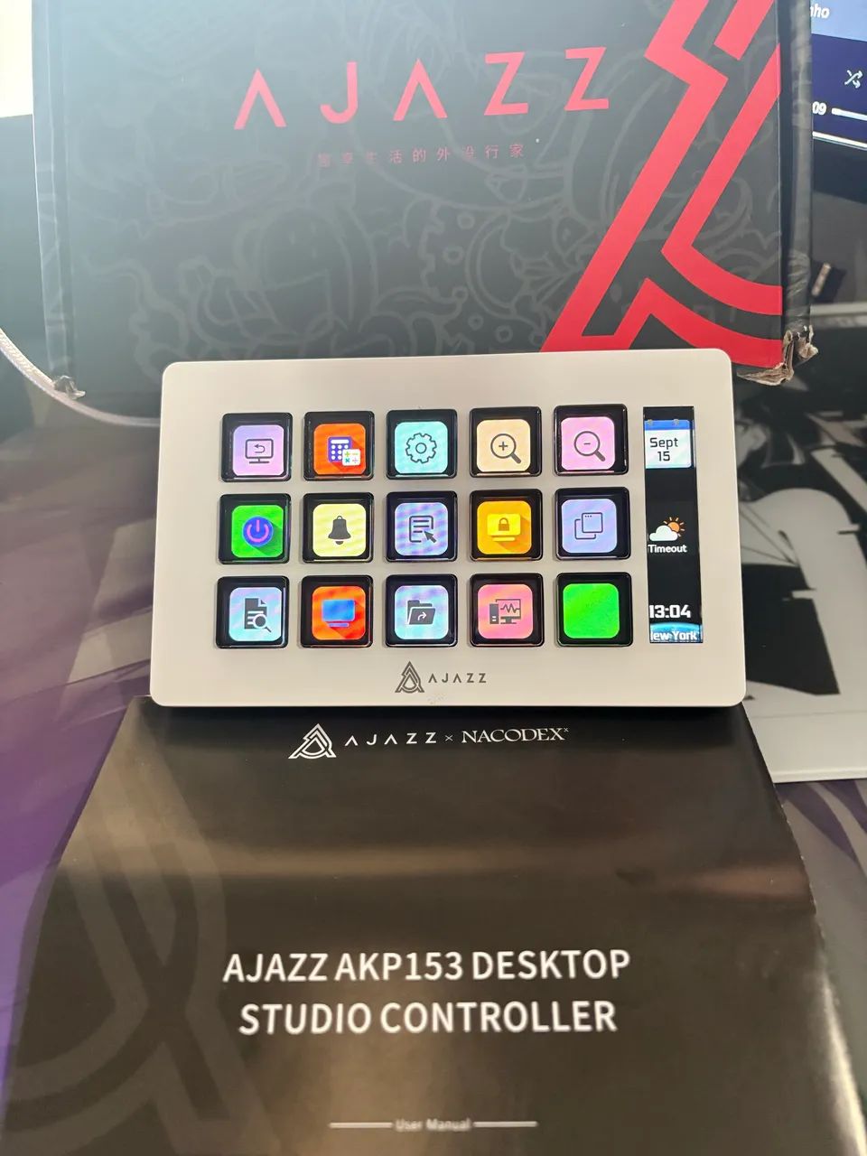 Stream deck Ajazz akp153 (novo)