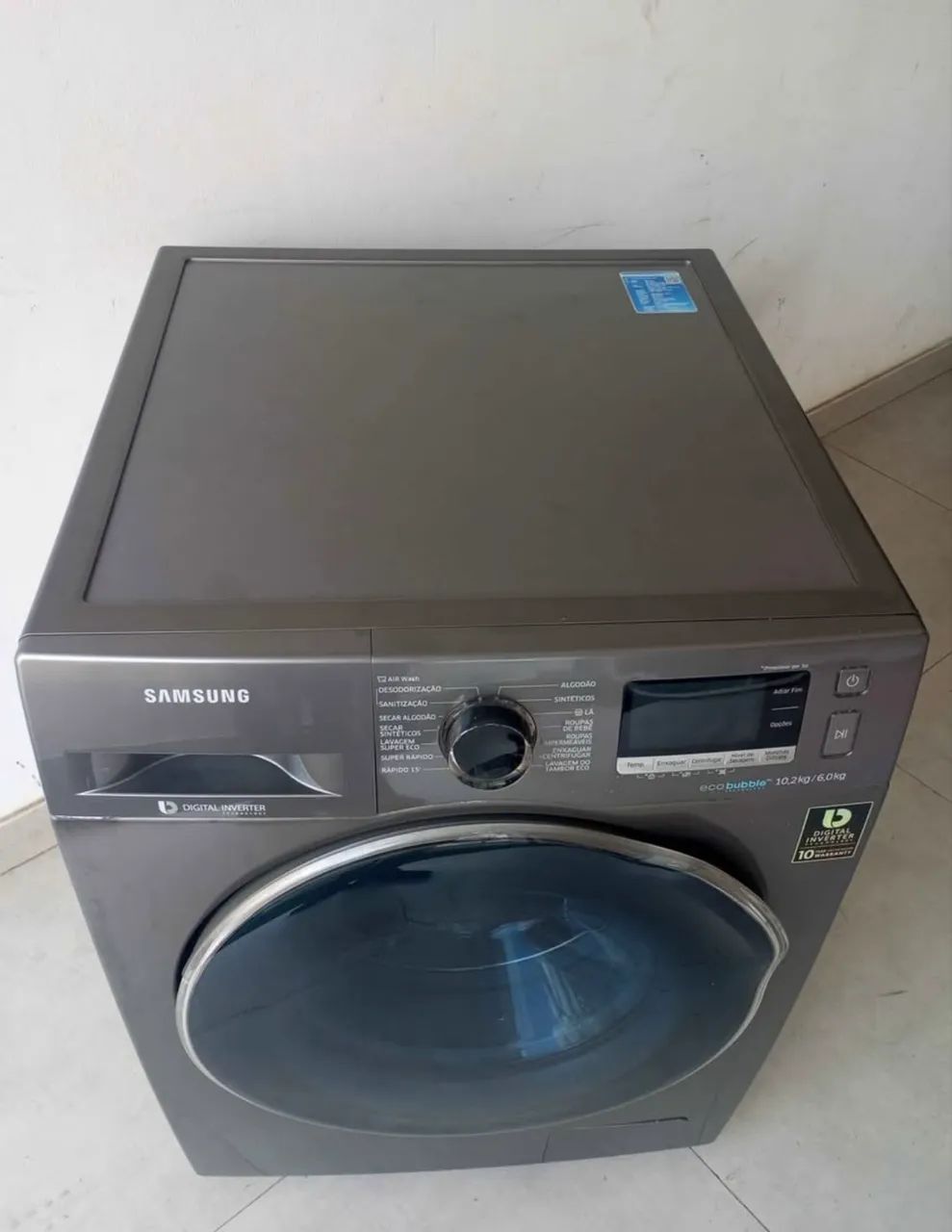 Lava e seca Samsung 