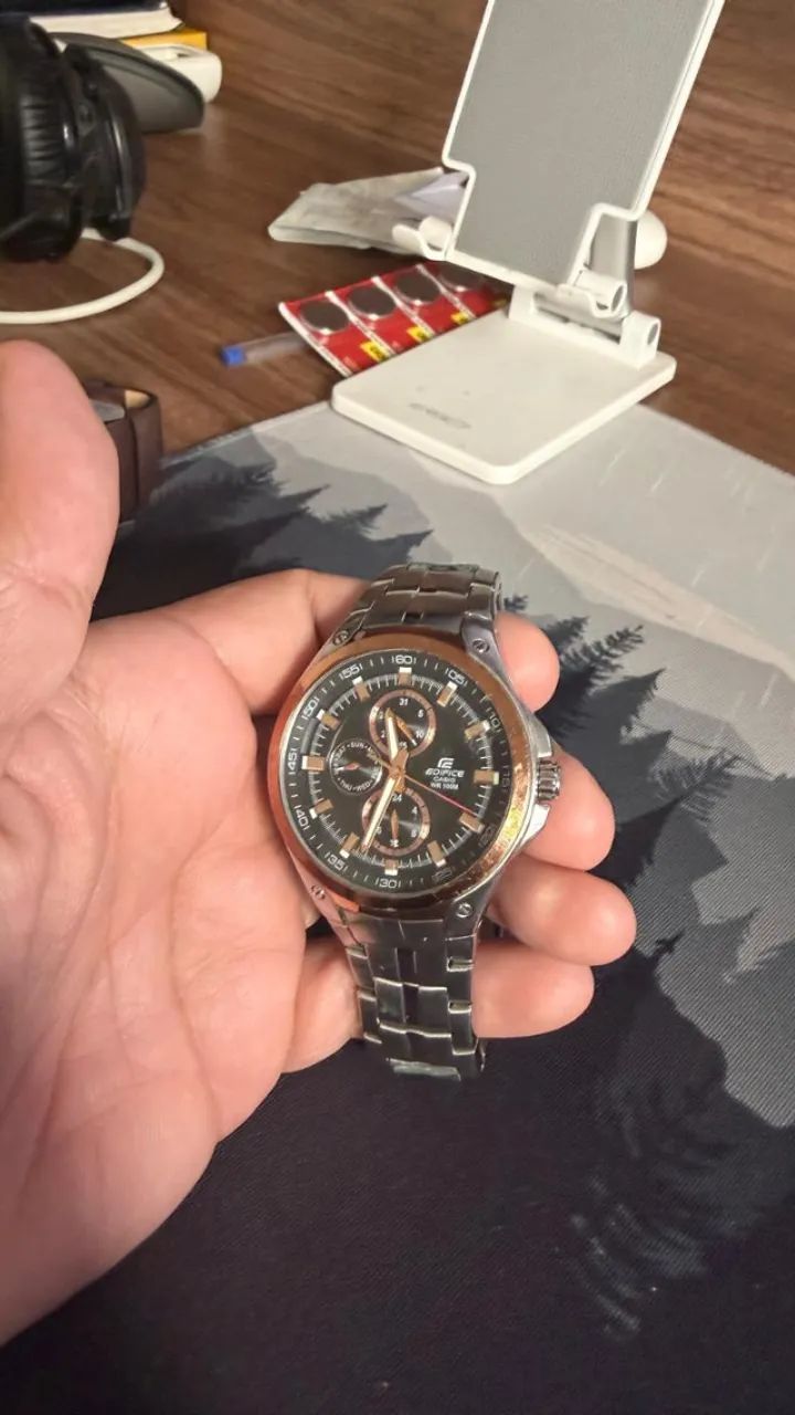 Relógio Casio Edifice EF-326D-1AVDF EF326D-1AVDF - Foto 2