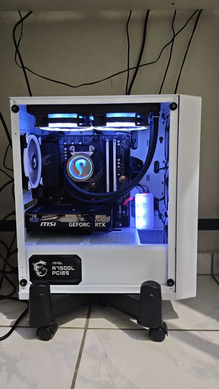 PC Gamer AMD Ryzen 7 5700X + ARC B580 - Computadores e Desktops