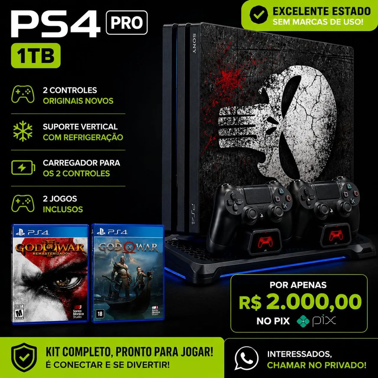PS4 PRO 1TB - Foto 5