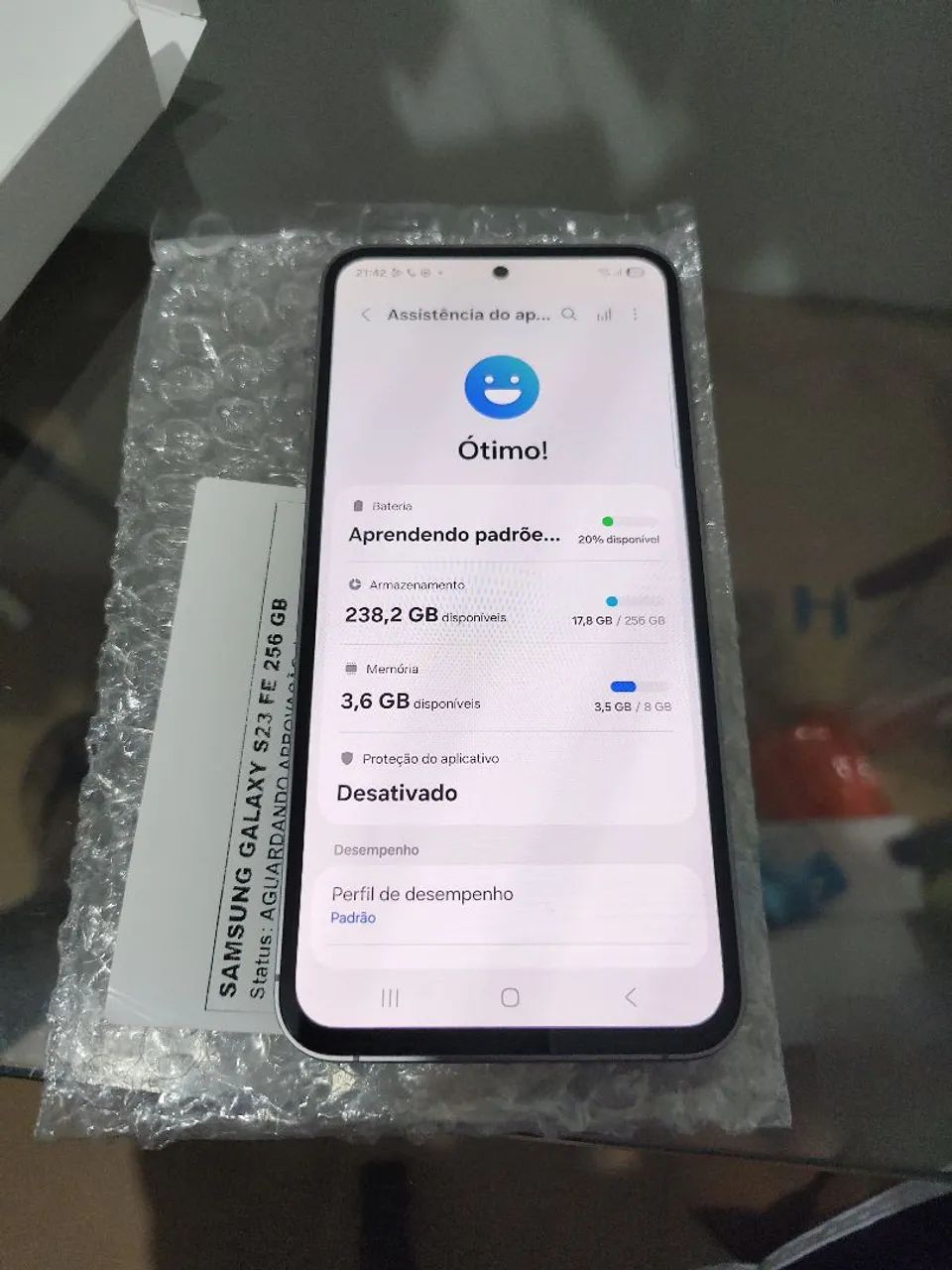 Samsung s23fe 5g 256gb memória impecável  - Foto 4