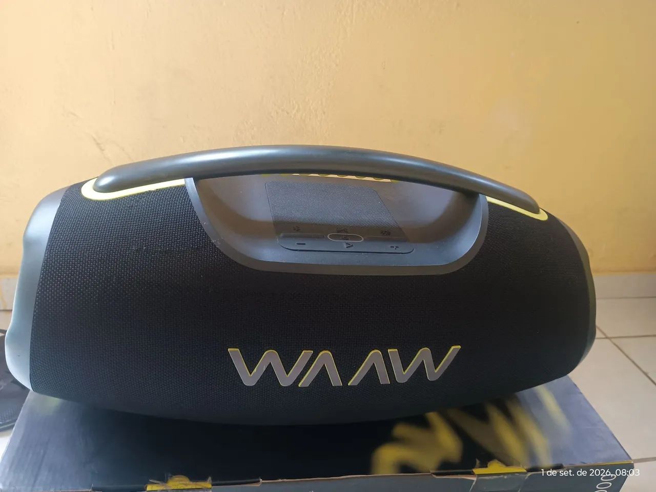 Caixa de som Bluetooth waaw alok - Foto 3