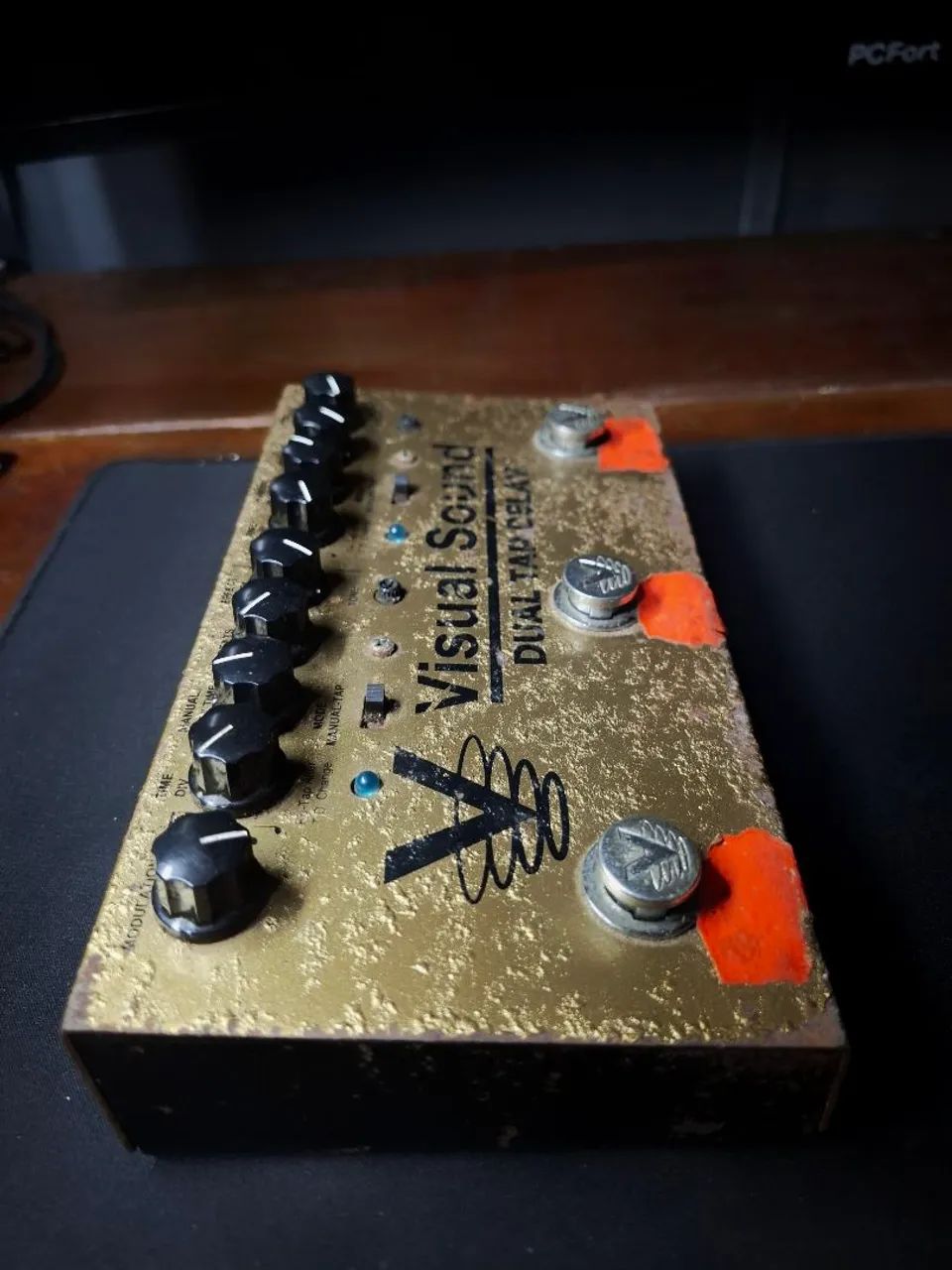Pedal Visual Sound Dual Tap Delay  - Foto 2