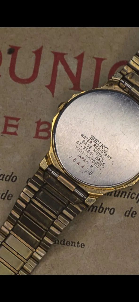 Relógio Seiko galaxy quartz vintage - Foto 4