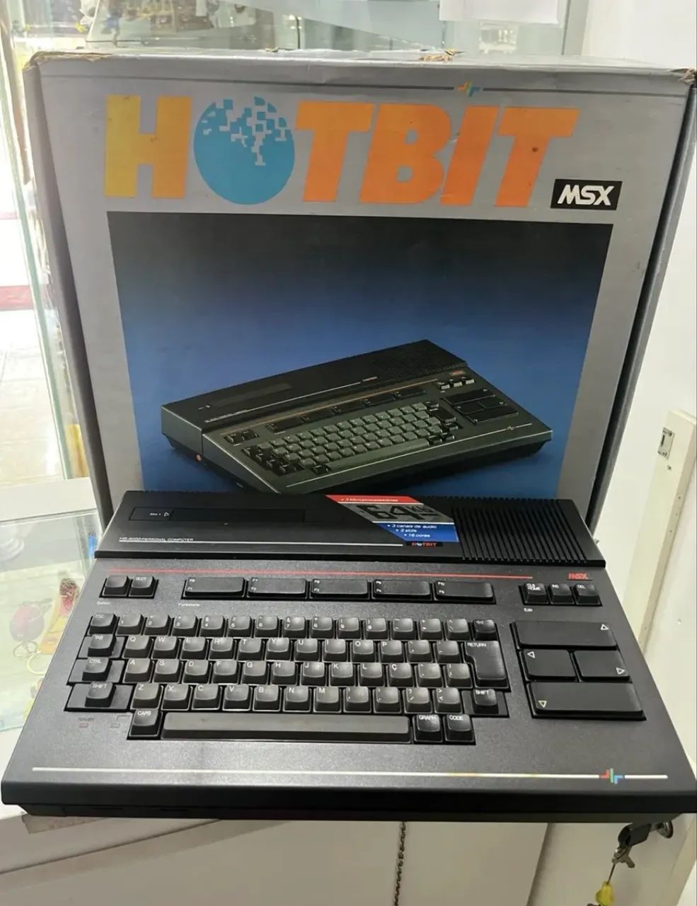 Sharp Msx Hotbit Console Game (Usado)