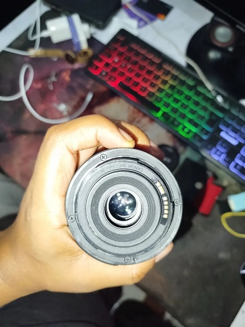 Canon EOS Rebel T100 + Lente 18-55mm + Acessórios (Ler Descrição: Reparo na Entrada) - Foto 3