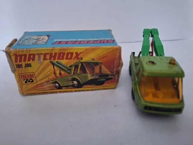 Carrinho Matchbox Antigo Joe Toe