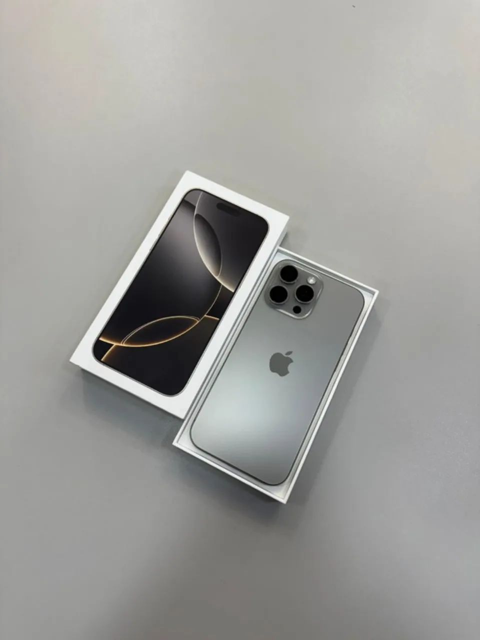 iPhone 16 Pro Max 256gb Natural - Impecável Bateria 100% - Chip