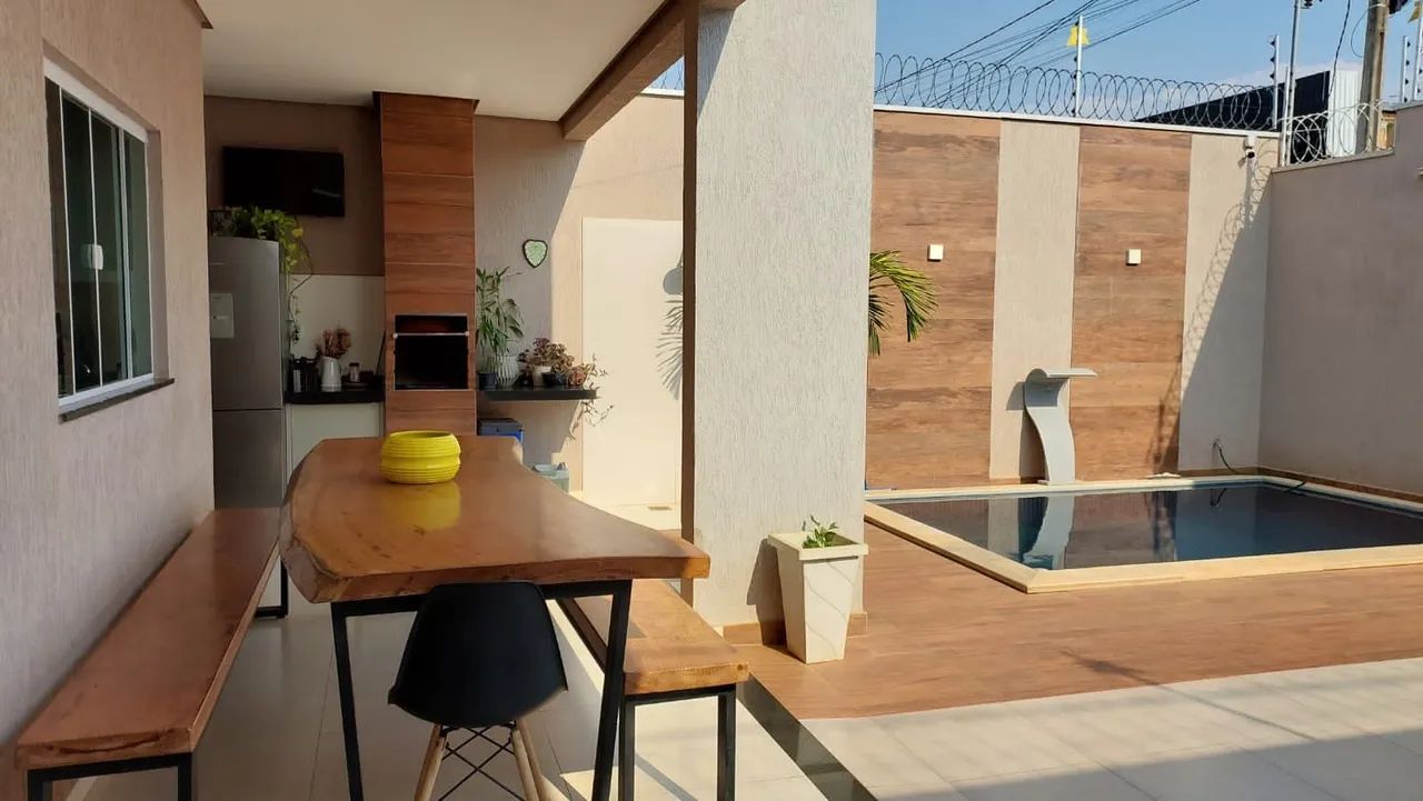 Casa com piscina, 3 quartos. - Foto 5