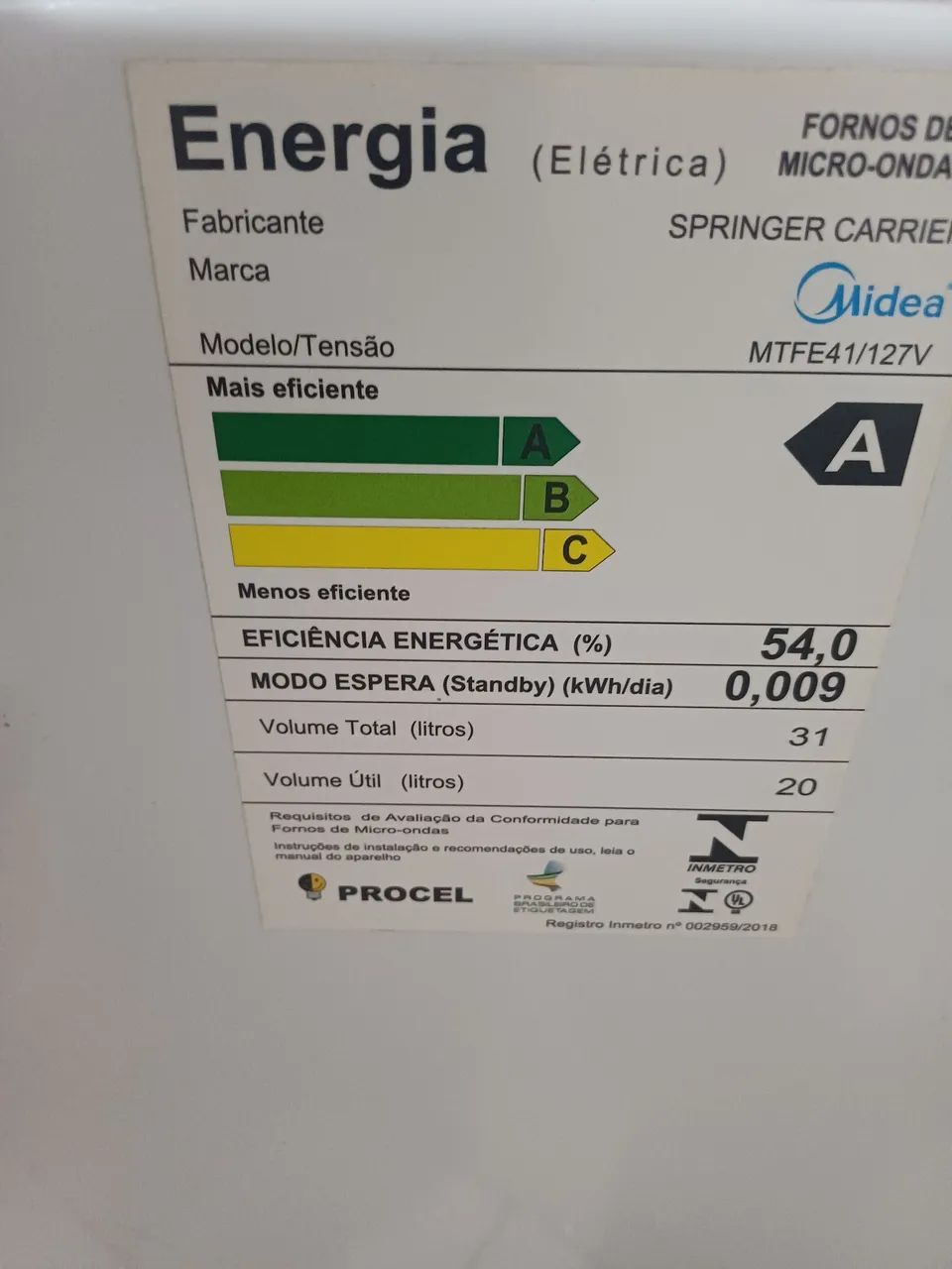 Micro-ondas Midea 31L  - Foto 4