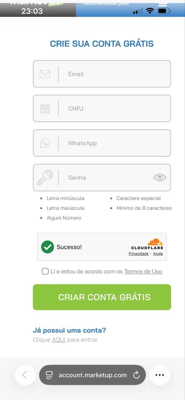 Aparelho celular 