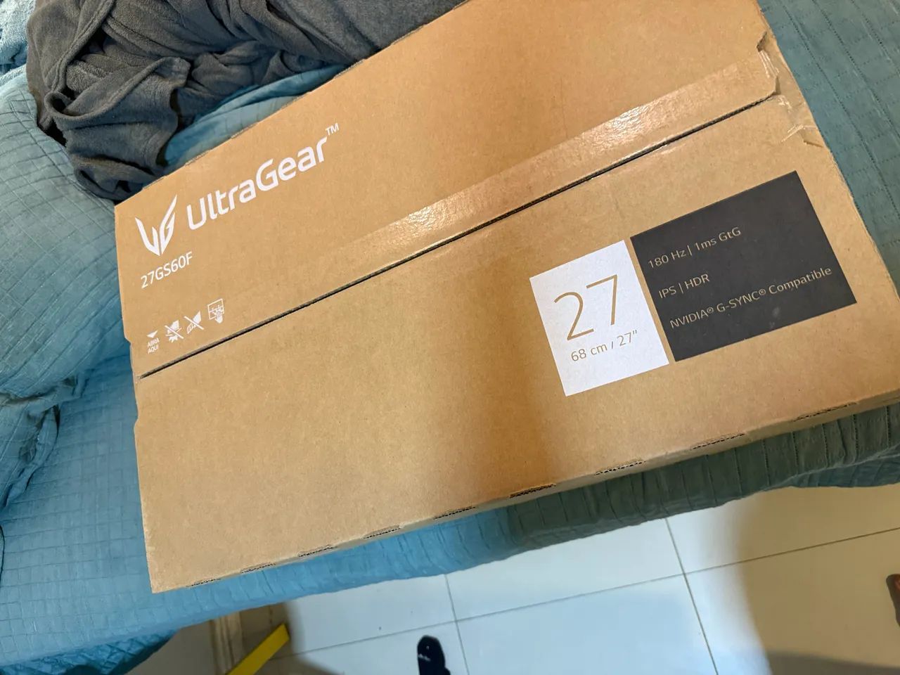 LG ULTRAGEAR 180hz IPS + BRAÇO ARTICULADO  - Foto 3