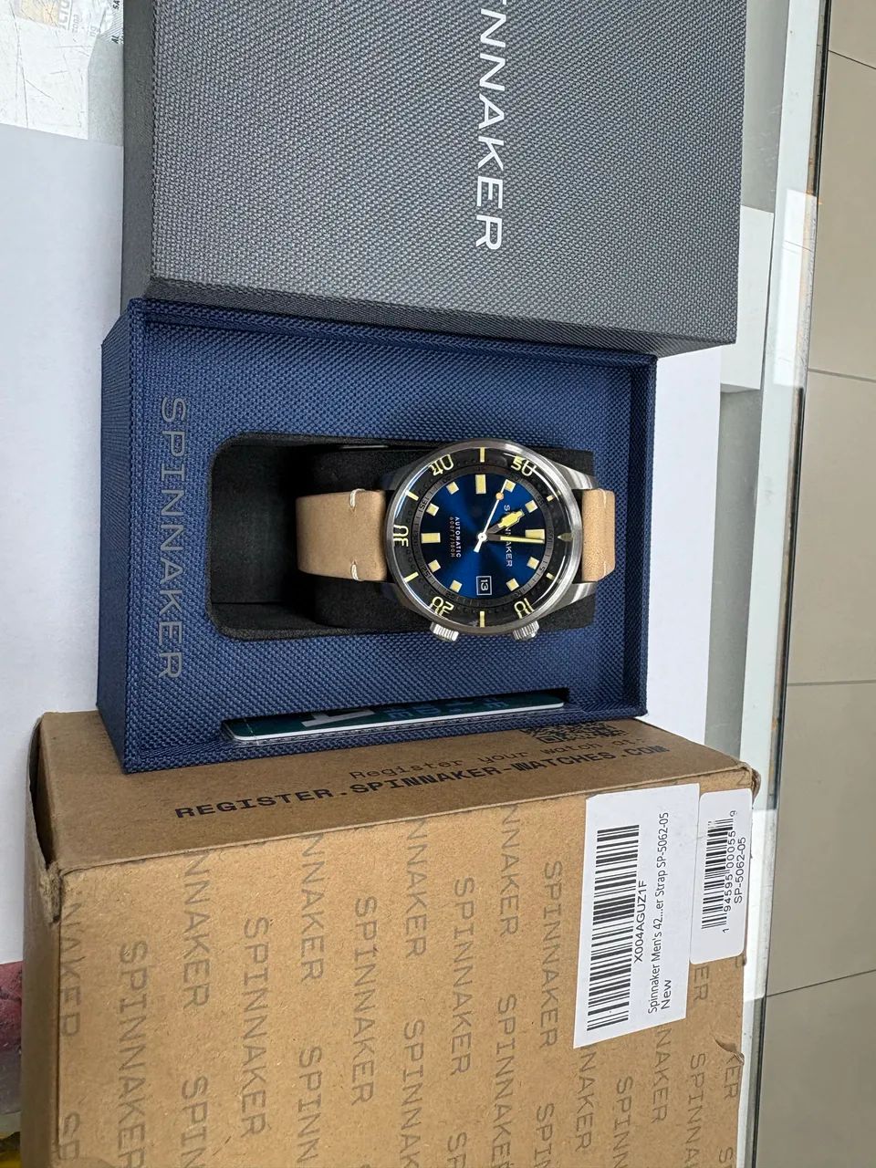 Relogio spinaker gmt
