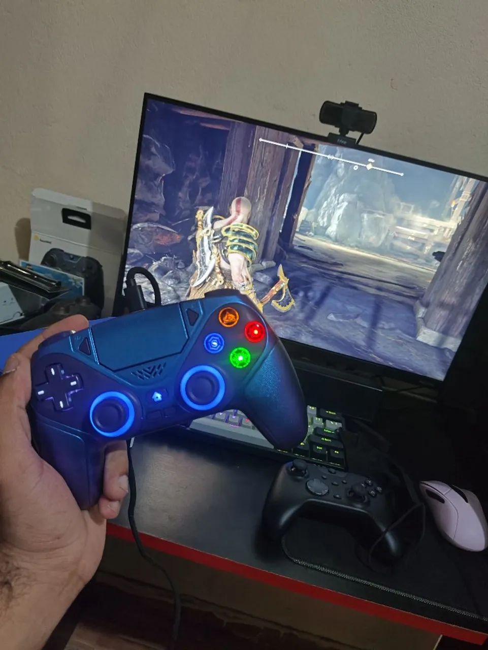CONTROLE PS5 AZUL  - Foto 2