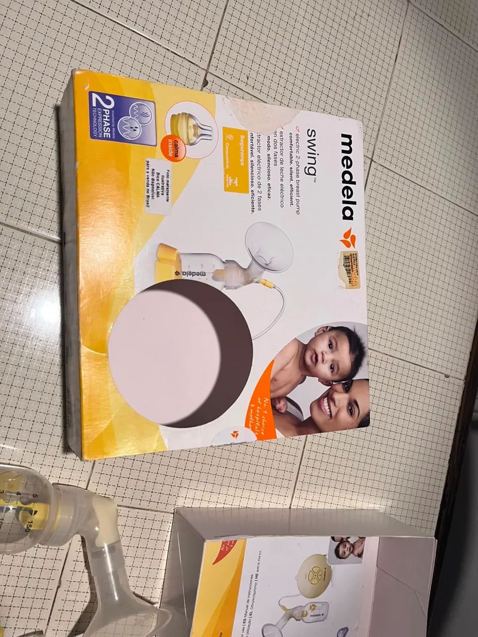 Bomba extratora de leite materno 