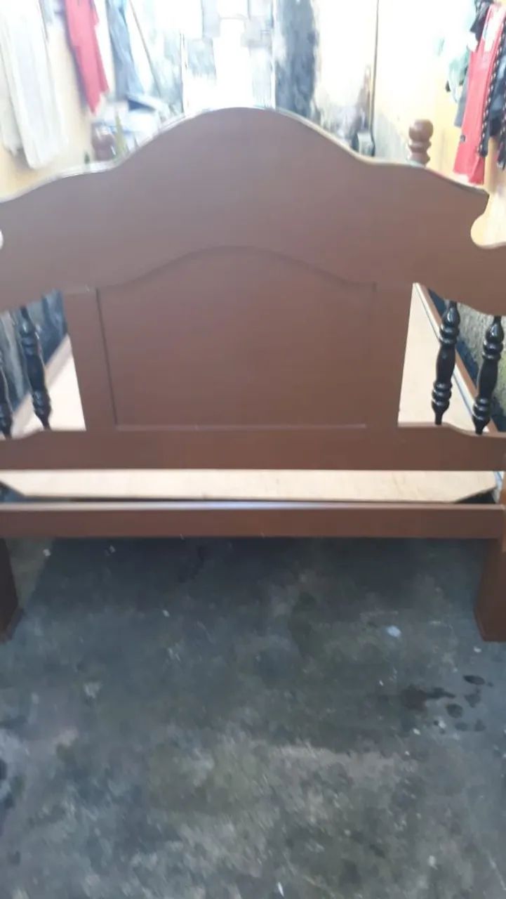 Cama de casal com colchão  - Foto 2