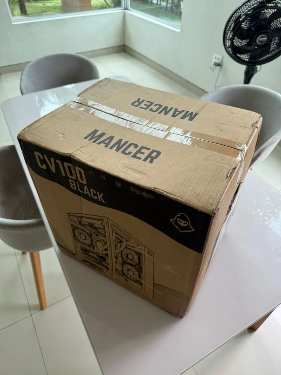 Gabinete Mancer CV100 Black - Foto 2