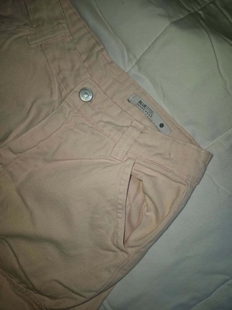 Calça cargo rosa claro renner tamanho 40 - Foto 3